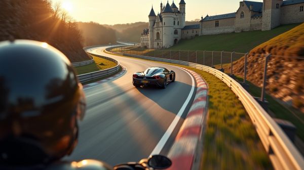 Circuit de conduite luxe au Château Gaillard à lyon : pilotez des rêveurs !